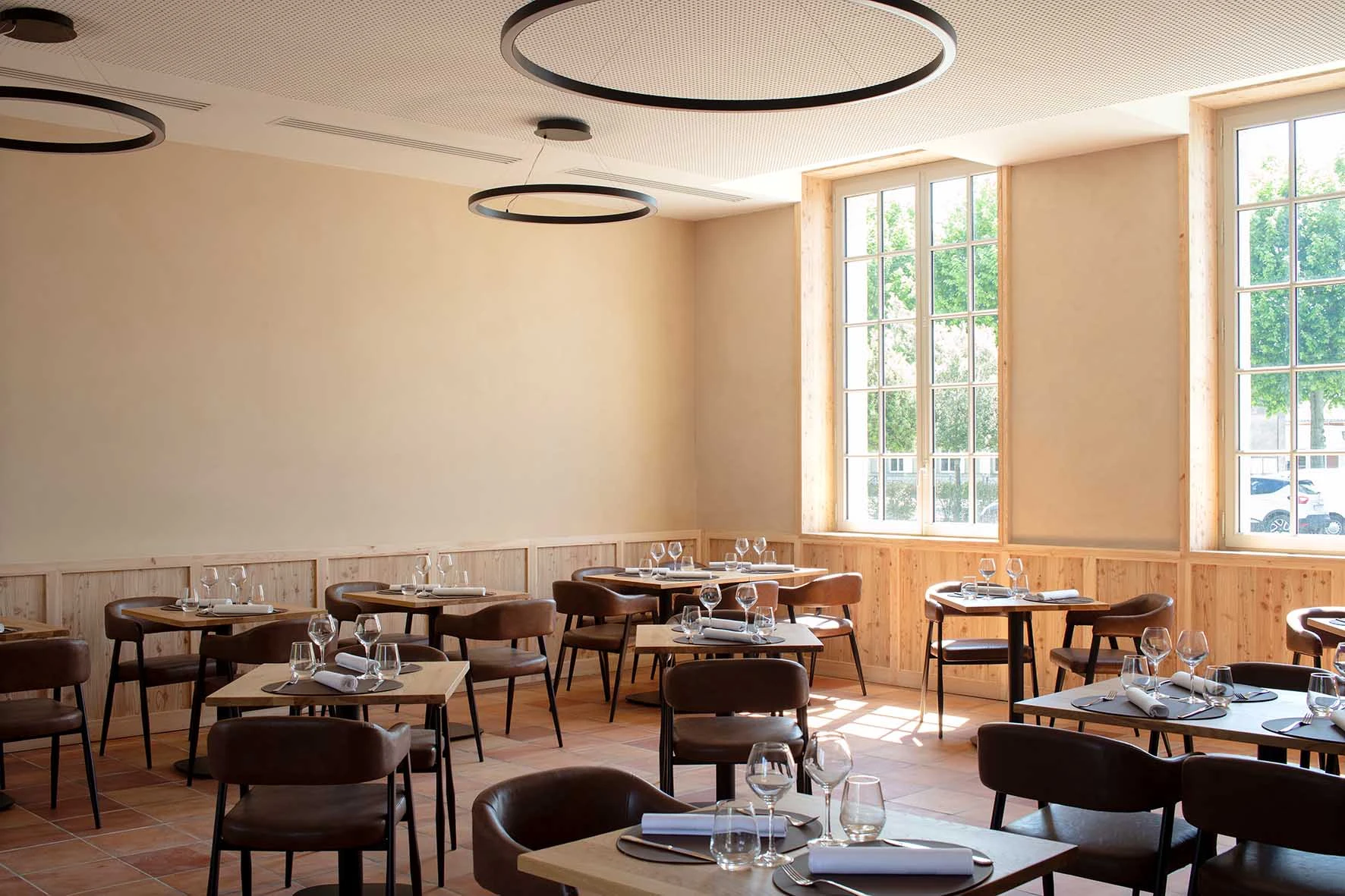 photo de la salle de restaurant