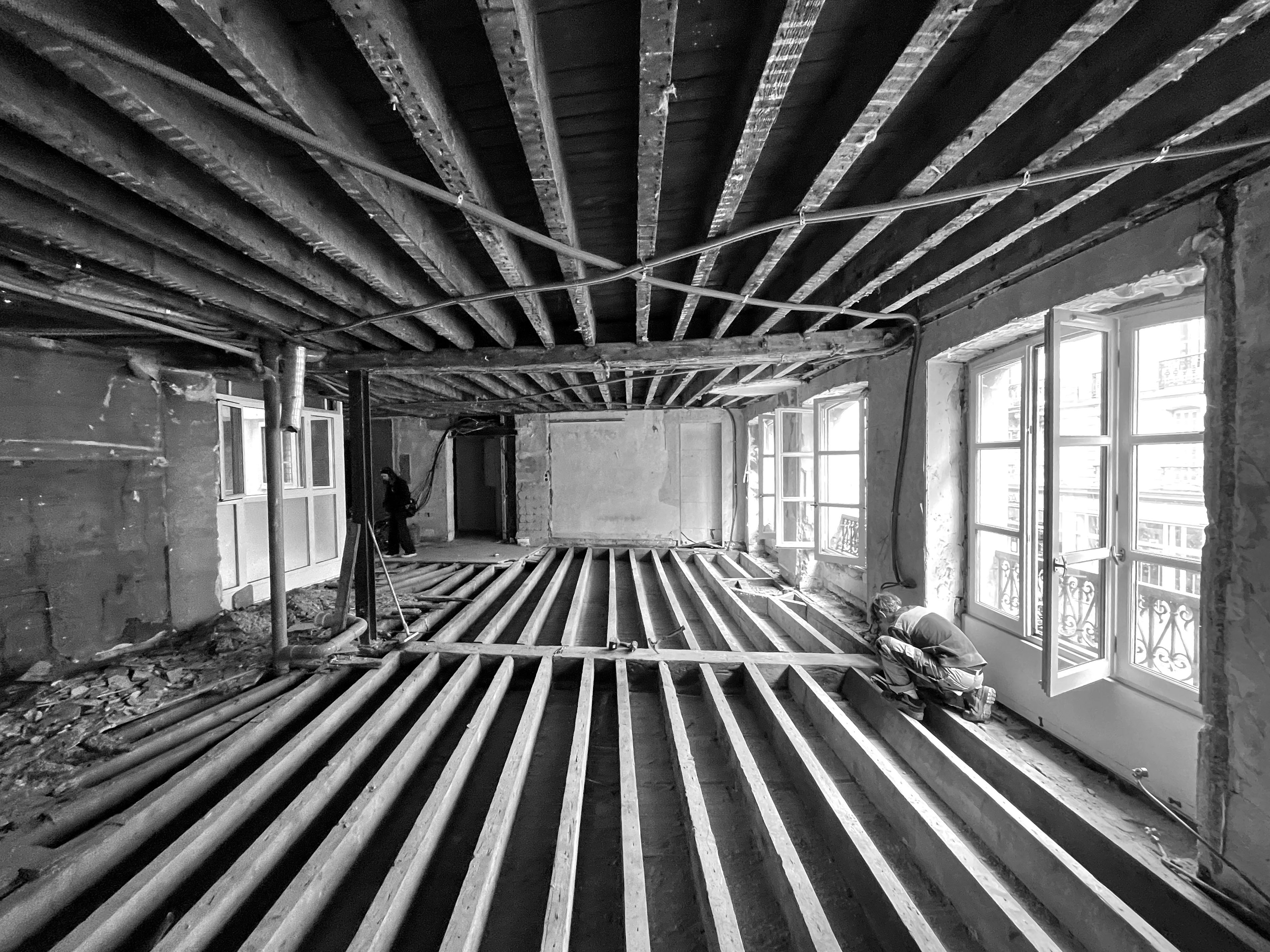 reprise structurelle plancher bois